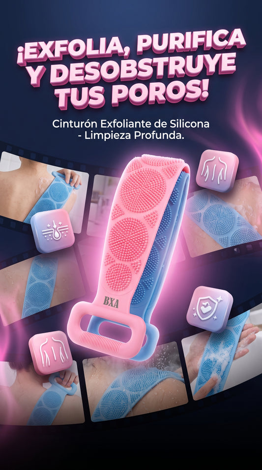 Cinturón Exfoliante de Silicona